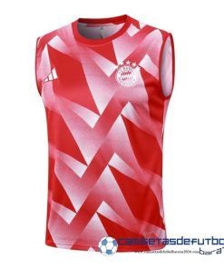 Entrenamiento Sin Mangas Bayern Múnich Equipación 2023 2024 Rojo Blanco