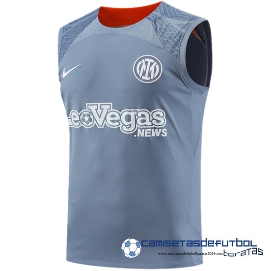 Entrenamiento Sin Mangas Inter Milán Equipación 2023 2024 Gris
