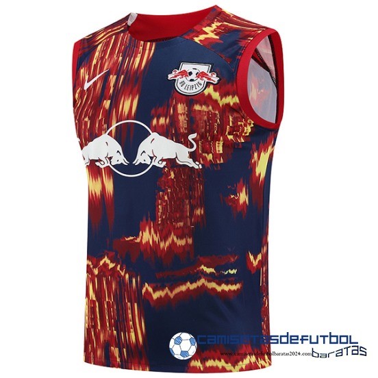 Entrenamiento Sin Mangas Leipzig Equipación 2023 2024 Rojo Azul