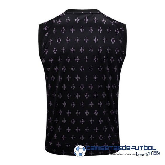 Entrenamiento Sin Mangas Paris Saint Germain Equipación 2023 2024s Negro Rosa Blanco - Image 2