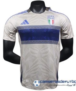 Especial Jugadores Camiseta Italia Equipación 2024 Blanco Azul