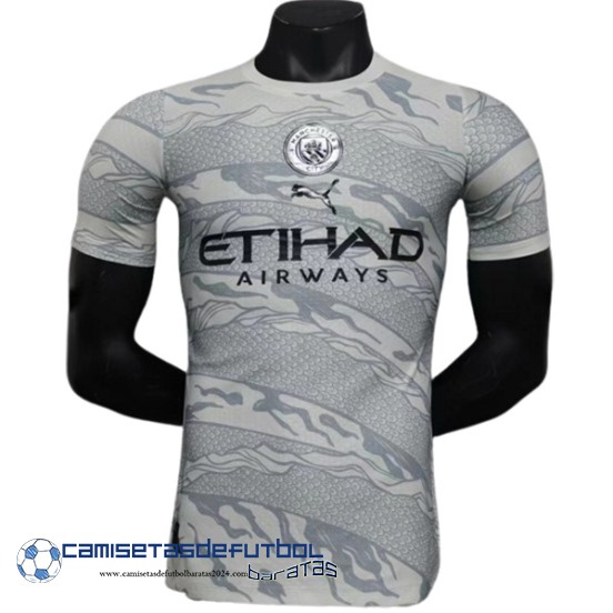 Especial Jugadores Camiseta Manchester City Equipación 2024 2025 Blanco