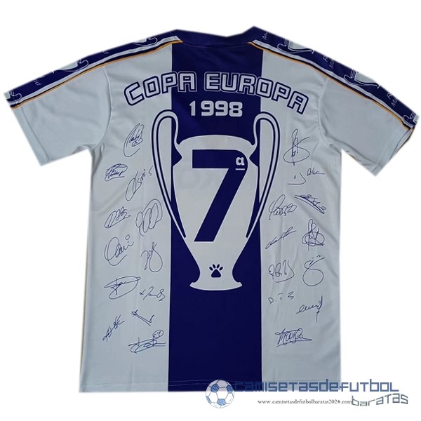 Especial Camiseta Real Madrid Retro Equipación 1997 1998 Blanco - Image 2