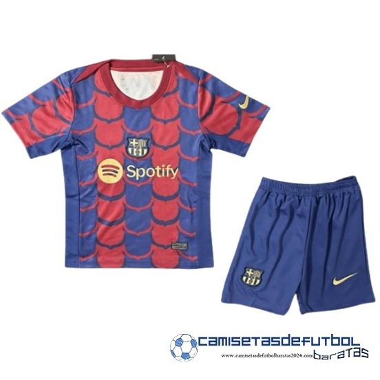 Especial Conjunto De Barcelona Equipación 2024 2025 Rojo Azul