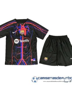 Especial Conjunto De Hombre Barcelona Equipación 2023 2024 Negro Purpura