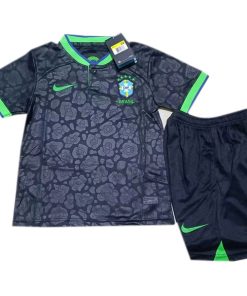 Especial Conjunto De Niños Brasil 2022 Negro