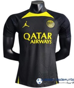 JORDAN Entrenamiento Jugadores Paris Saint Germain  Equipación 2023 2024 Negro Amarillo