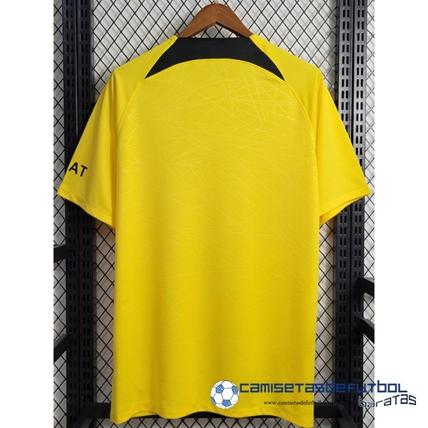 JORDAN Entrenamiento Paris Saint Germain Equipación 2023 2024 Amarillo - Image 2