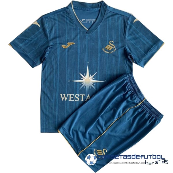 Joma Segunda Conjunto De Hombre Swansea Equipación 2023 2024 Azul