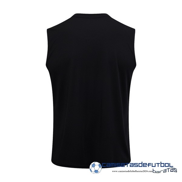 Jordan Entrenamiento Sin Mangas Paris Saint Germain Equipación 2023 2024 Negro Amarillo - Image 2