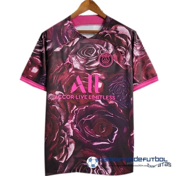 Jordan Tailandia Especial Camiseta Paris Saint Germain  Equipación 2023 2024 Rosa