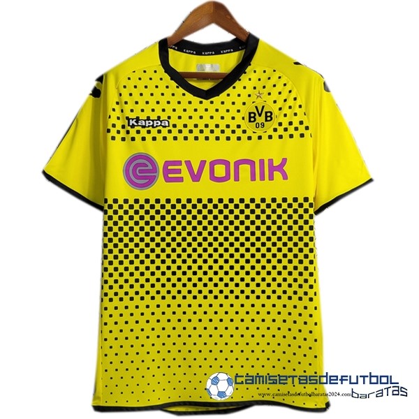 Kappa Casa Camiseta Borussia Dortmund Retro Equipación 2011 2012 Amarillo