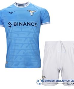 Mizuno Casa Conjunto De Niños Lazio 2022  Equipación 2023 Azul