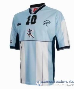 NO.10 Maradona Casa Camiseta Argentina Retro Equipación 2001 Azul