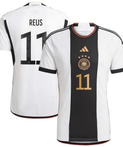 NO.11 Reus Casa Camiseta Alemania 2022 Blanco