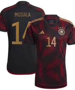 NO.14 Musiala Segunda Camiseta Alemania 2022 Rojo