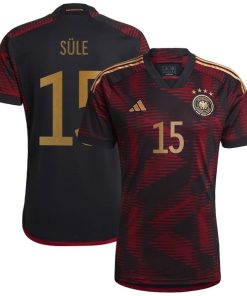 NO.15 Süle Segunda Camiseta Alemania 2022 Rojo