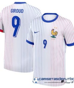 NO.9 Giroud Tailandia Segunda Camiseta Francia Equipación 2024