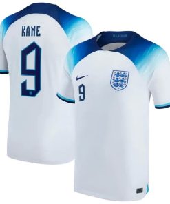 NO.9 Kane Casa Camiseta Inglaterra 2022 Blanco