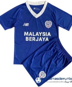 New Balance Casa Conjunto De Hombre Cardiff City 2022  Equipación 2023 Azul