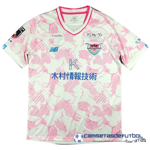 New Balance Tailandia Segunda Camiseta Sagan Tosu  Equipación 2023 2024 Blanco