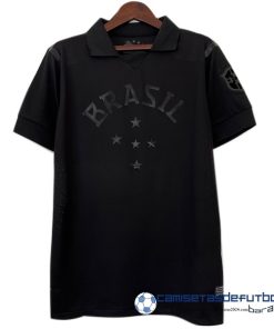 Nike Camiseta Brasil Retro Equipación 2013 2014 Negro