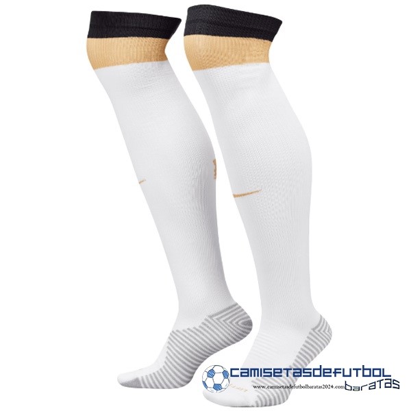 Nike Casa Calcetines Niños Chelsea Equipación 2023 2024 Blanco