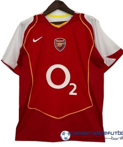 Nike Casa Camiseta Arsenal Retro Equipación 2004 2005 Rojo