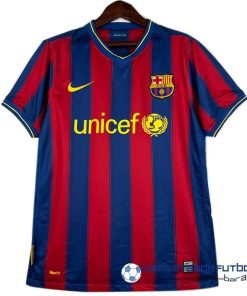 Nike Casa Camiseta Barcelona Retro Equipación 2009 2010 Azul Rojo