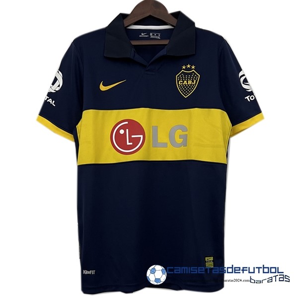 Nike Casa Camiseta Boca Juniors Retro Equipación 2009 2010 Azul Marino