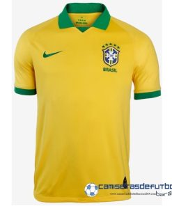 Nike Casa Camiseta Brasil Retro Equipación 2019 Amarillo