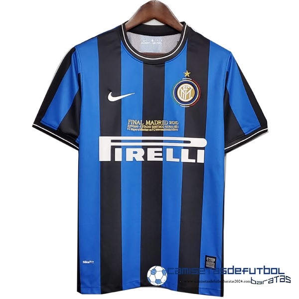 Nike Casa Camiseta Inter Milán Retro Equipación 2009 2010 Blanco