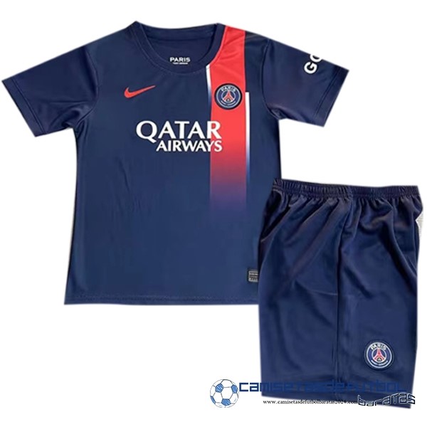 Nike Casa Concepto Conjunto De Hombre Paris Saint Germain Equipación 2023 2024 Azul