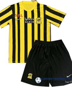 Nike Casa Conjunto De Hombre Ittihad  Equipación 2023 2024 Amarillo