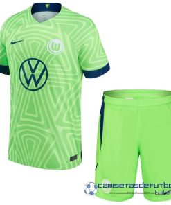 Nike Casa Conjunto De Hombre Wolfsburgo 2022  Equipación 2023 Verde