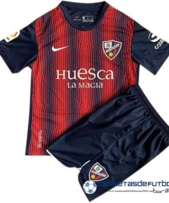 Nike Casa Conjunto De Niños Huesca 2022  Equipación 2023 Rojo Negro