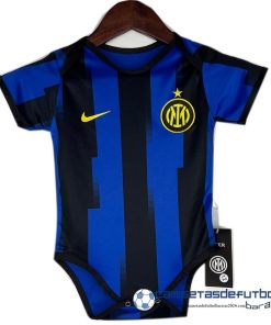 Nike Casa Onesies Niños Inter Milán Equipación 2023 2024 Azul Negro
