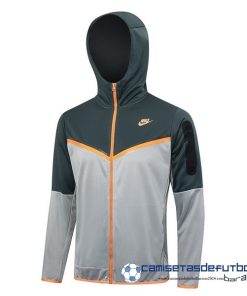 Nike Chaqueta Con Capucha Nike Equipación 2023 Verde Gris