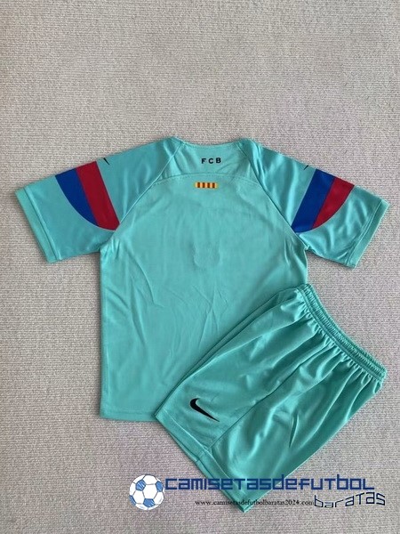 Nike Concepto Conjunto De Hombre Barcelona Equipación 2023 2024 Azul Verde - Image 2