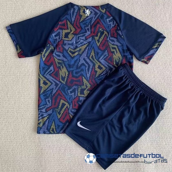 Nike Concepto Conjunto De Niños Chelsea Equipación 2023 2024 Azul Marino - Image 2