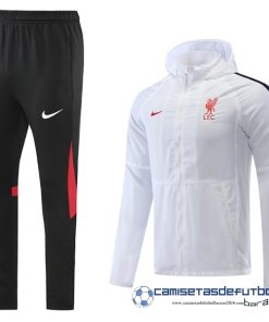 Nike Conjunto Completo Rompevientos Liverpool 2022  Equipación 2023 Negro Blanco