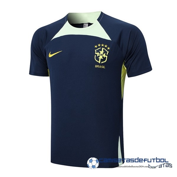 Nike Entrenamiento Brasil Equipación 2023 Azul Marino Verde