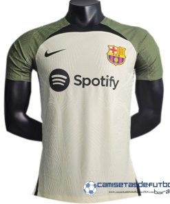 Nike Entrenamiento Jugadores Barcelona Equipación 2023 2024 Verde Amarillo