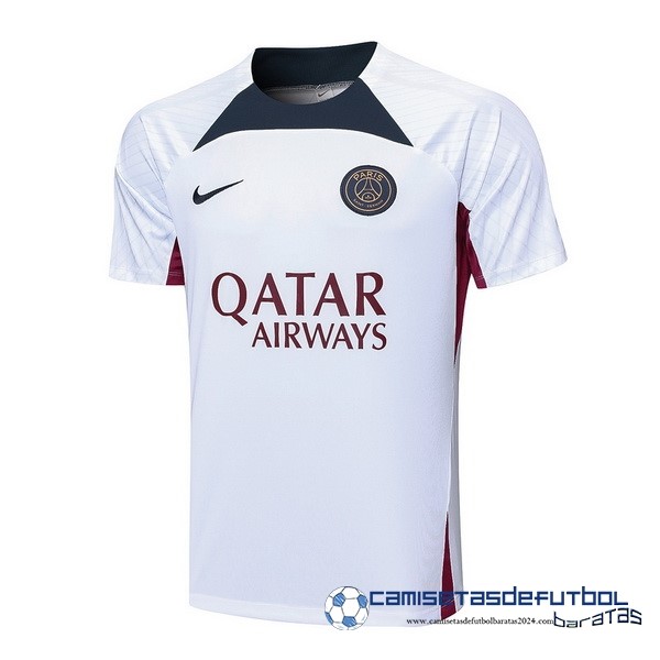 Nike Entrenamiento Paris Saint Germain Equipación 2023 2024 Blanco Rojo