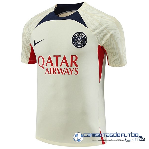 Nike Entrenamiento Paris Saint Germain Equipación 2023 2024 Amarillo Claro