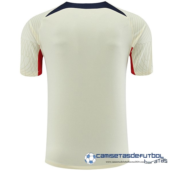 Nike Entrenamiento Paris Saint Germain Equipación 2023 2024 Amarillo Claro - Image 2