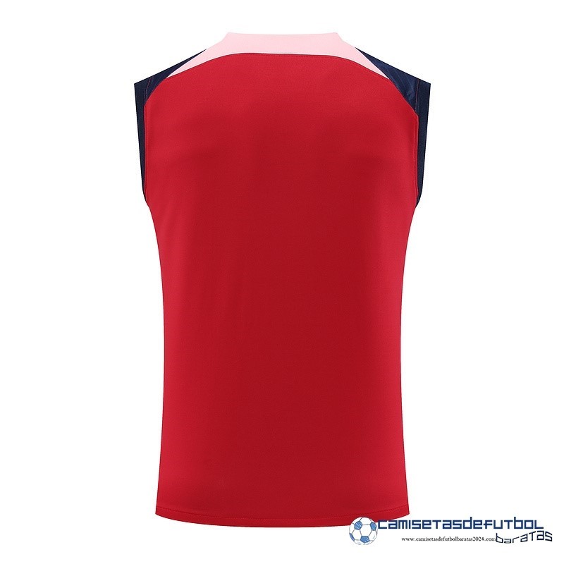 Nike Entrenamiento Sin Mangas Atlético Madrid Equipación 2023 2024 Rojo Azul - Image 2