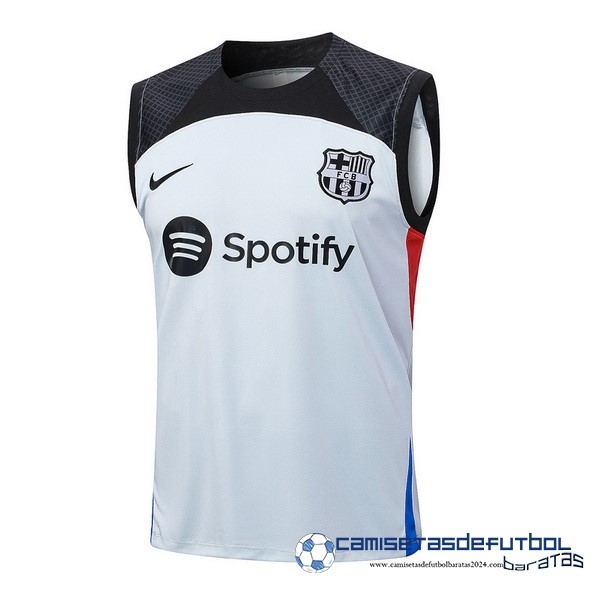 Nike Entrenamiento Sin Mangas Barcelona Equipación 2023 2024 Gris Claro Rojo