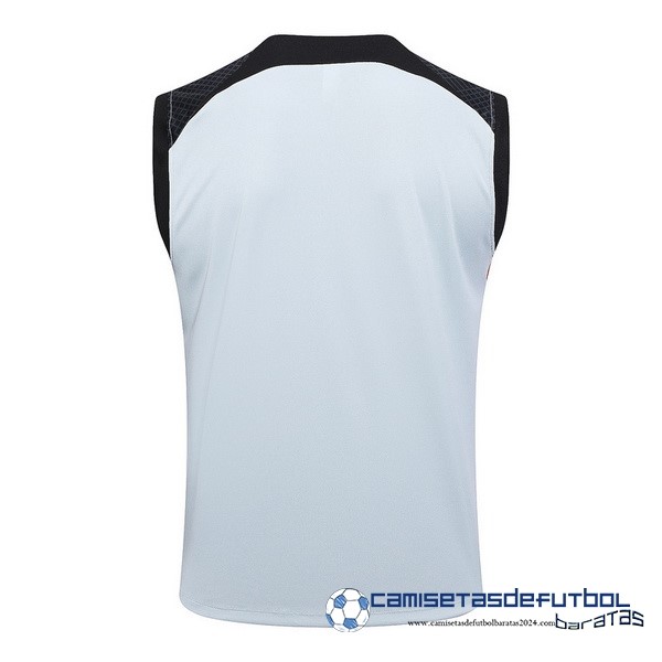 Nike Entrenamiento Sin Mangas Barcelona Equipación 2023 2024 Gris Claro Rojo - Image 2