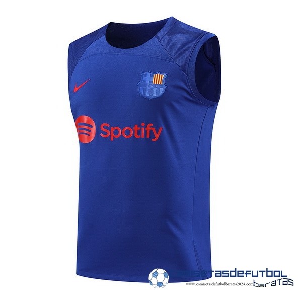 Nike Entrenamiento Sin Mangas Barcelona Equipación 2023 2024 Azul